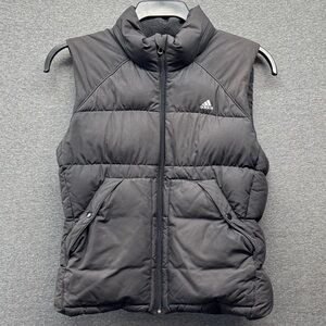 Adidas Black  Quilted Vest Size M